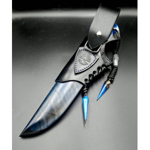 ЧОРНЕ МОРЕ ІІ авторський ніж ручної роботи Павла Гончаренка, сталь N690™, 61 HRC, купити замовити в Україні. Photo 2